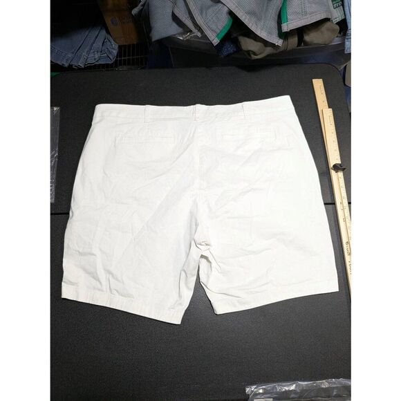J. Crew Classic White Flat Front Shorts Women's 20 - Picture 3 of 5